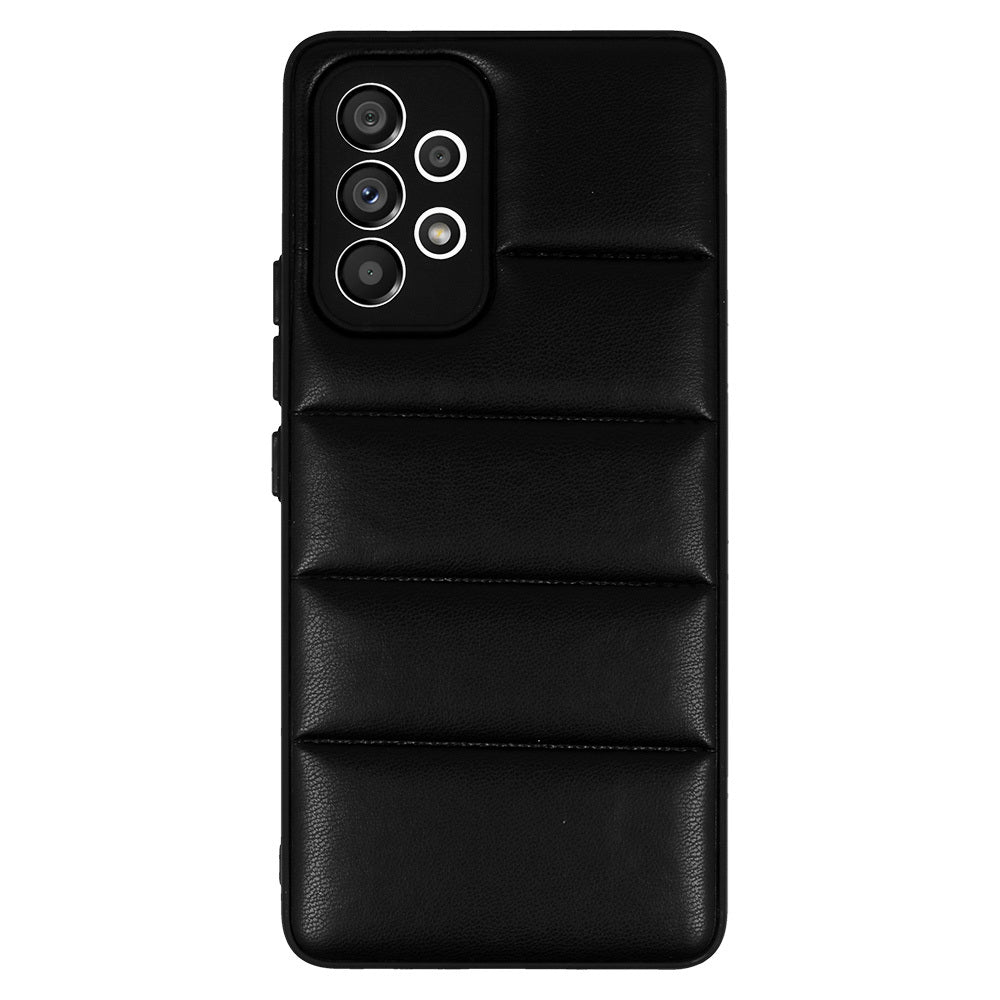 Leather 3D aizsargvāciņš Samsung Galaxy A53 5G, melns, dizains Nr. 2