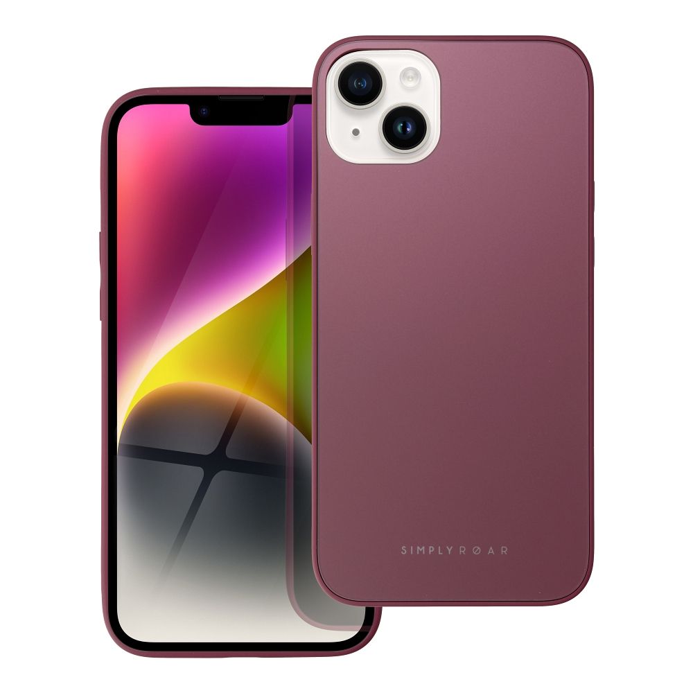 Aizsargstikls iPhone 14 Plus claret – Roar Matte