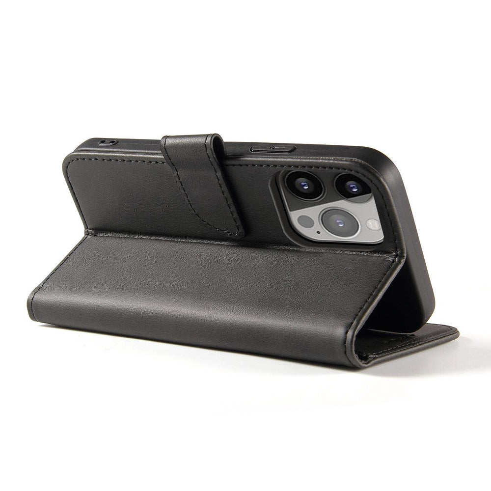 Aizsargvāciņš Nokia X30 flip cover wallet stand – Magnet, melns — attēls 3