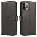 Magnet Case atverams maciņš Xiaomi Redmi Note 12 5G / Poco X5 5G, melns