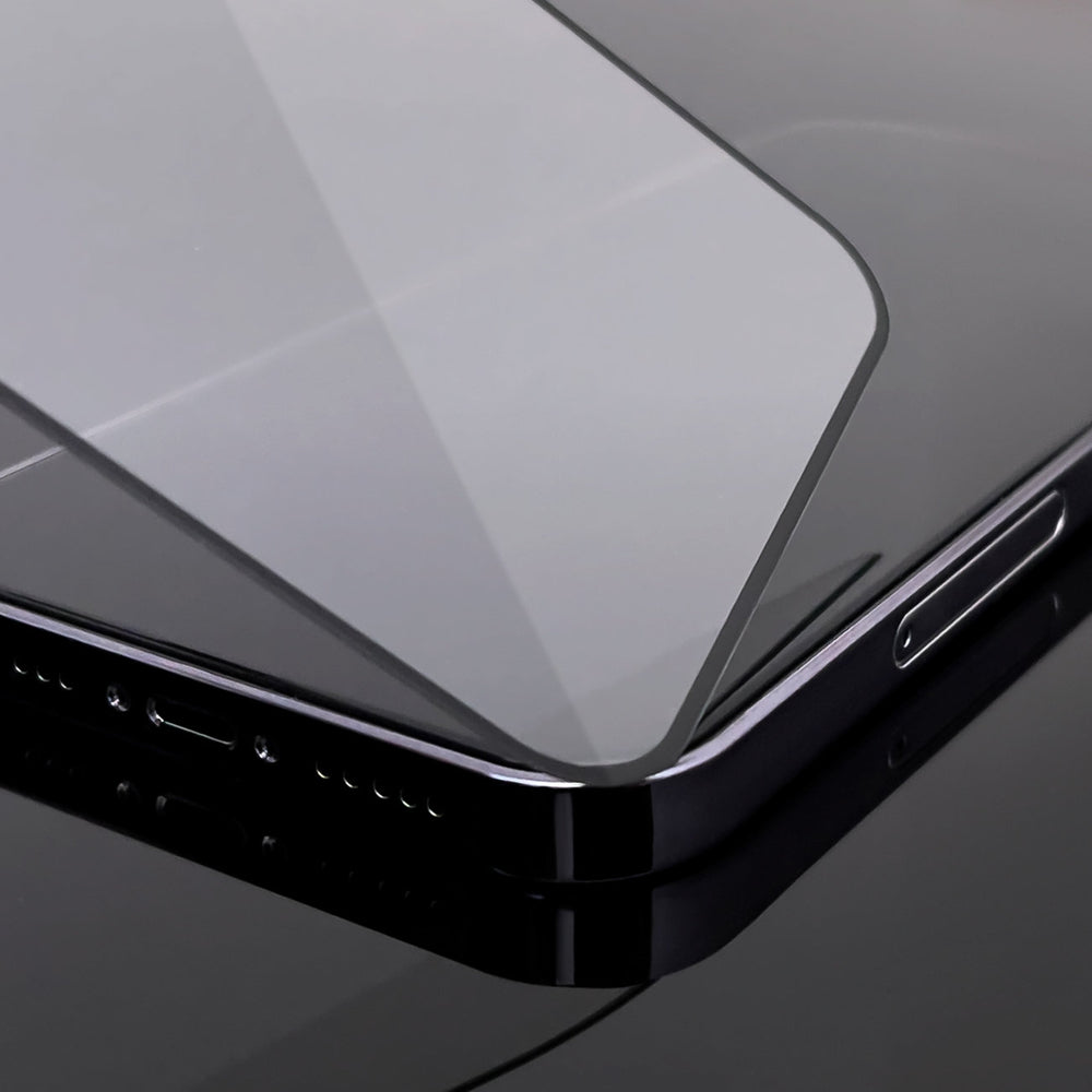 Aizsargstikls iPhone 15 – Super Durable Full Screen with Frame Friendly Wozinsky Full Glue, melns — attēls 3