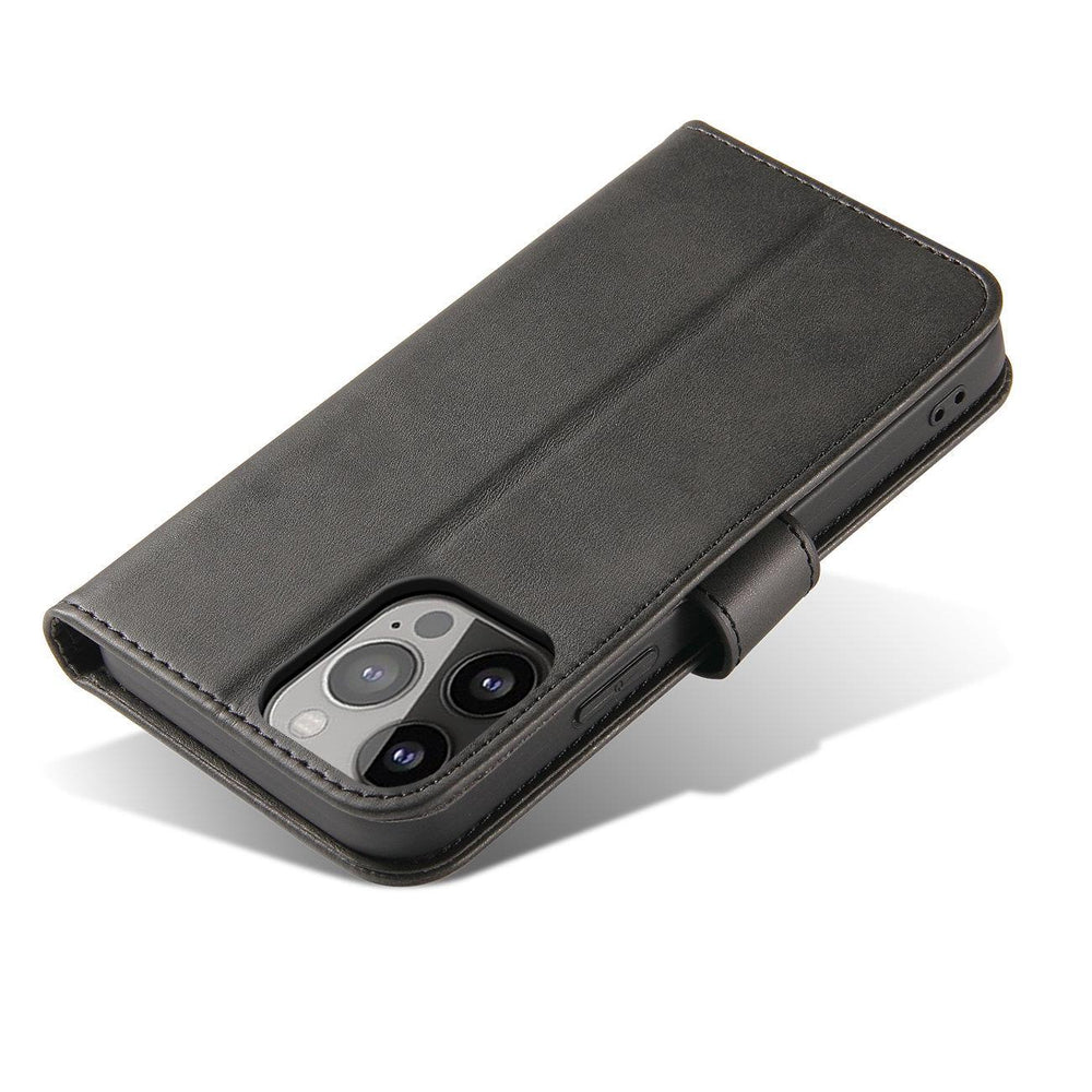 Aizsargvāciņš Samsung M34 – Magnet with flap and wallet, melns — attēls 3