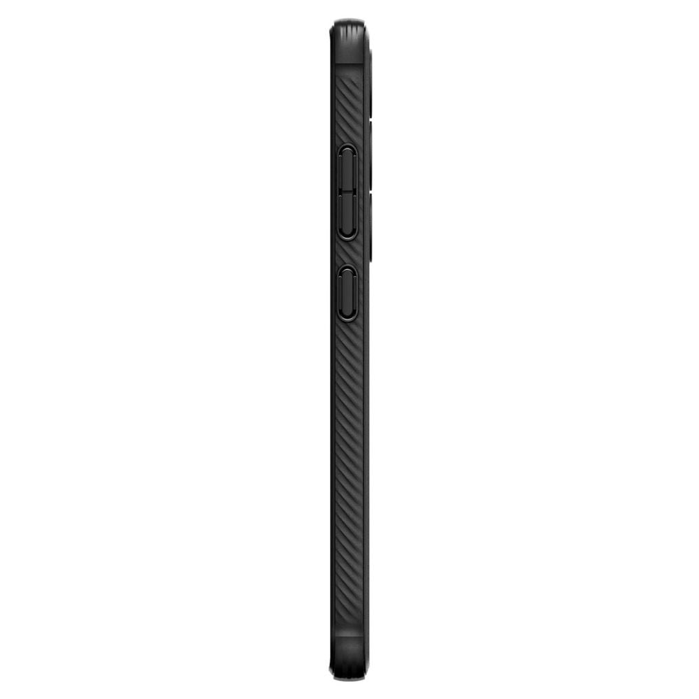 Aizsargvāciņš Samsung Galaxy S24 Ultra – Spigen Rugged Armor, matēti melns — attēls 4