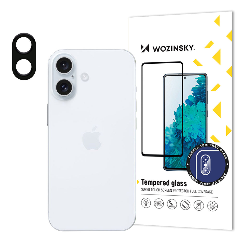 Kameras aizsargstikls the iPhone 16 camera – Wozinsky Full Camera 9H