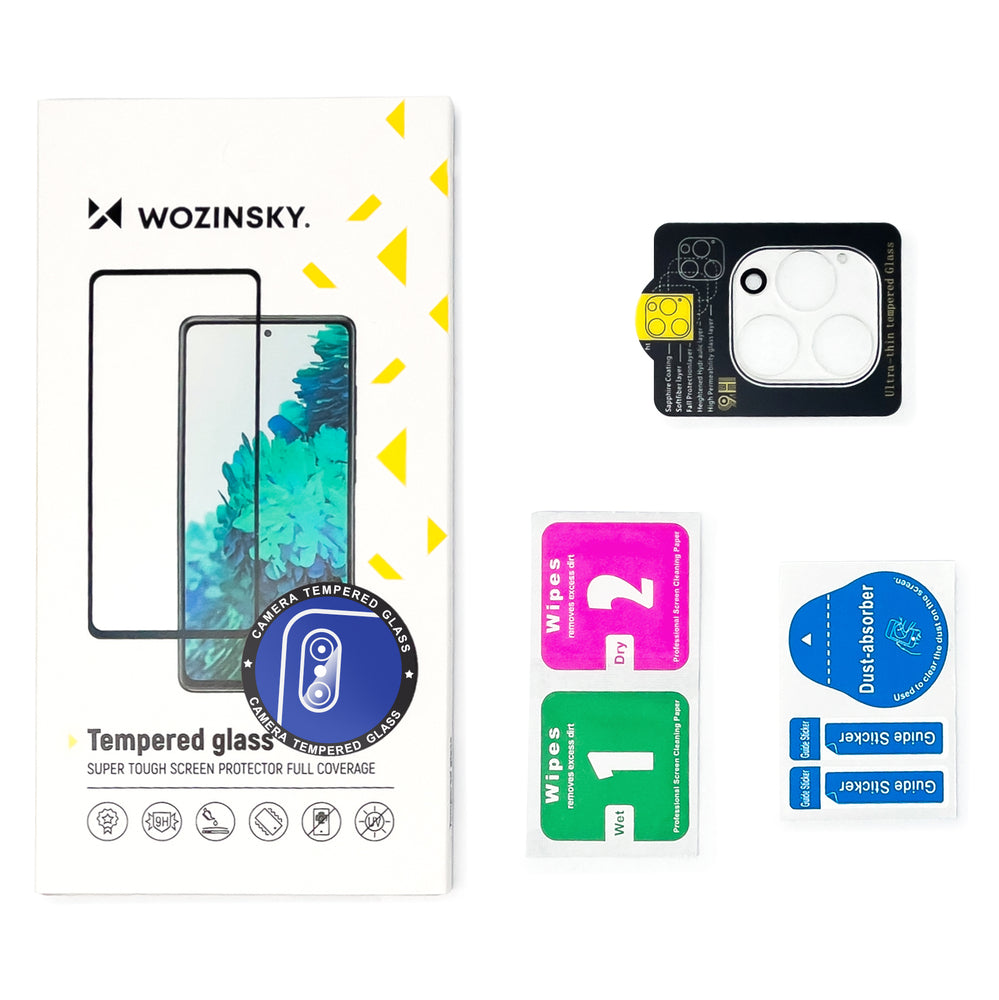Kameras aizsargstikls the iPhone 16 Pro Max camera – Wozinsky Full Camera 9H — attēls 3