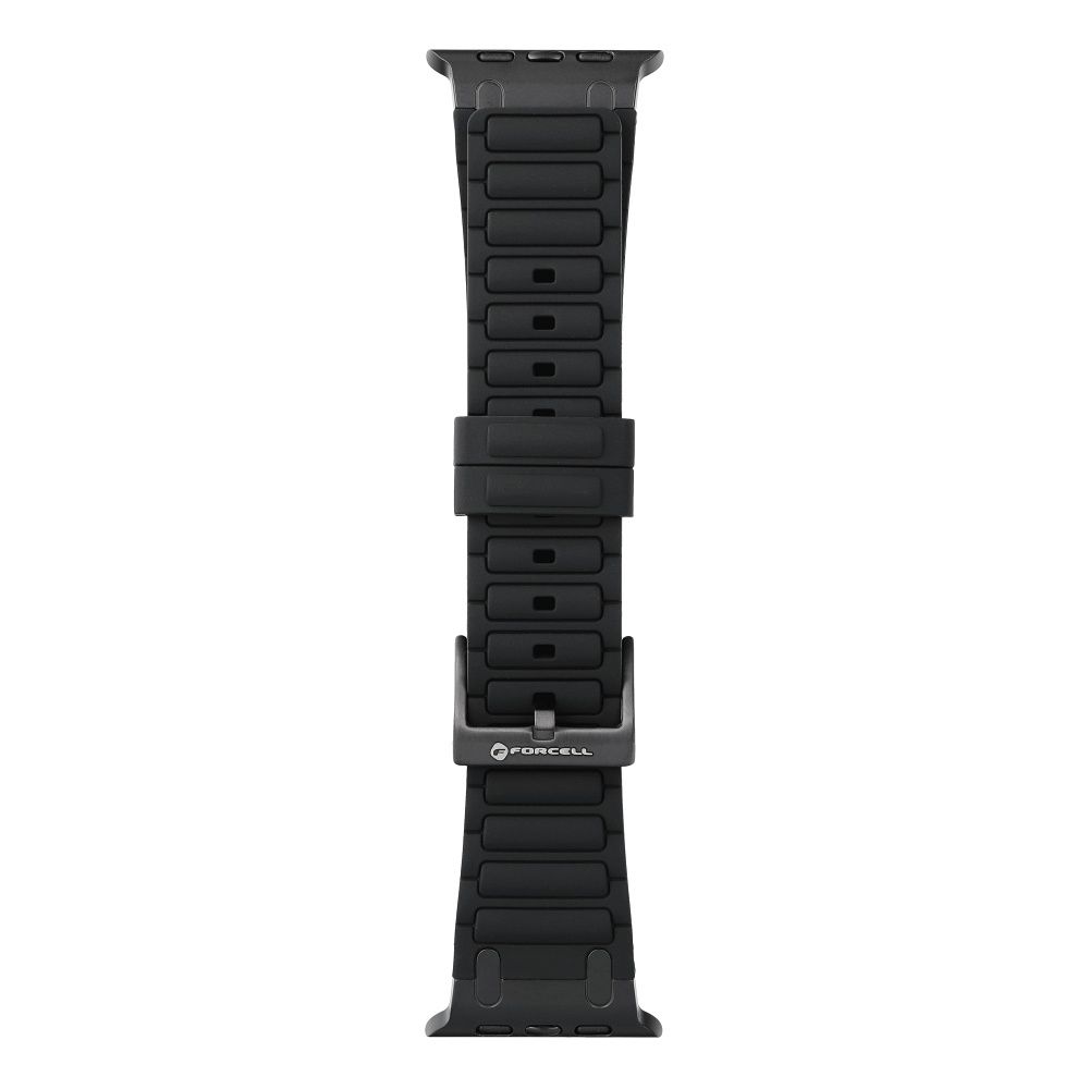 Forcell F-Design FA06 siksniņa Apple Watch 38 / 40 / 41 mm, melna