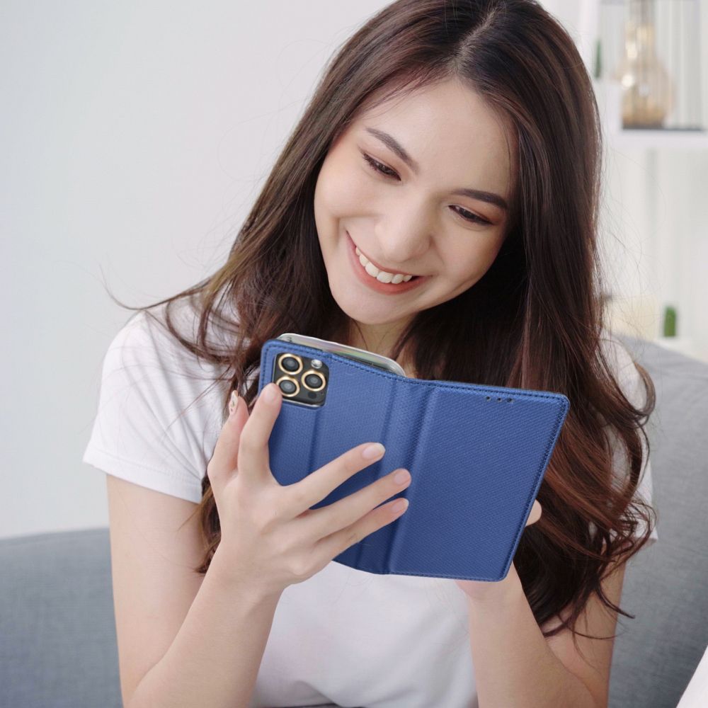 Aizsargvāciņš Xiaomi Redmi A3 – SMART, tumši zils — attēls 3