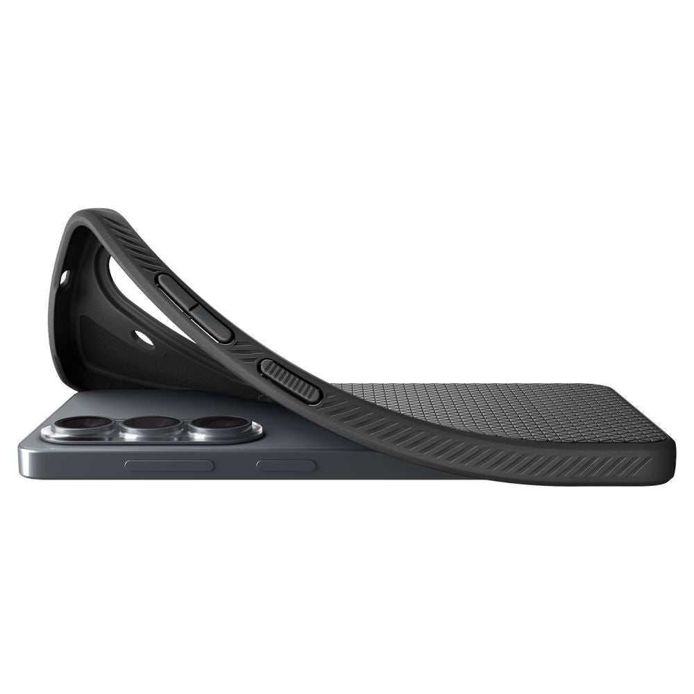 Aizsargvāciņš Samsung Galaxy S26 – Spigen Liquid Air Mag MagSafe, melns — attēls 4