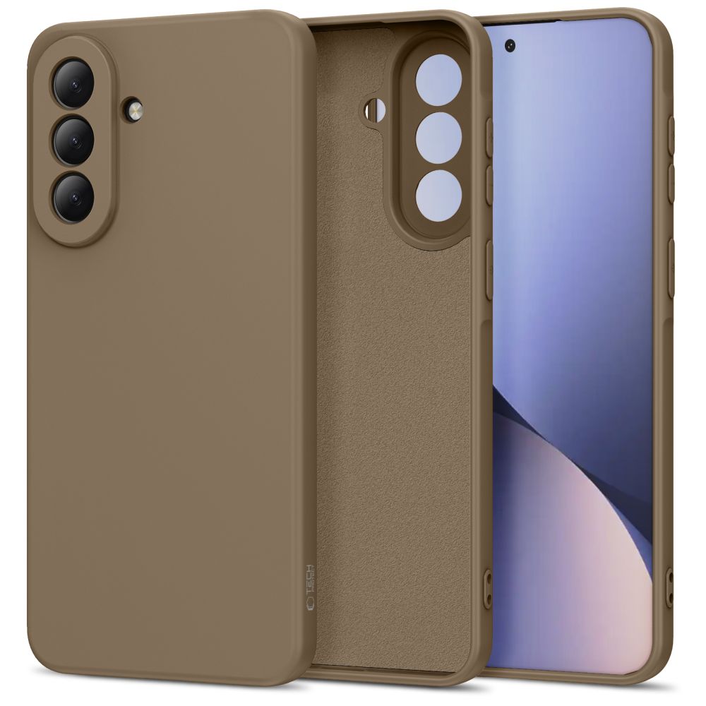 Aizsargvāciņš Samsung Galaxy A37 5G – Tech-Protect Icon, brūns