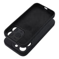 Aizsargvāciņš iPhone 16 Plus – SILICONE 2mm, melns