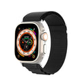 Dux Ducis GS neilona siksniņa Apple Watch 42/44/45/49 mm, melna