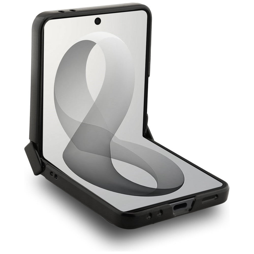 Aizsargvāciņš Samsung Galaxy Z Flip 8 – Guess 4G Classic MagSafe, rozā — attēls 4