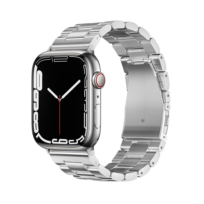 Forcell F-Design FA10 rihm Apple Watch 42/44/45/49 mm – hõbedane