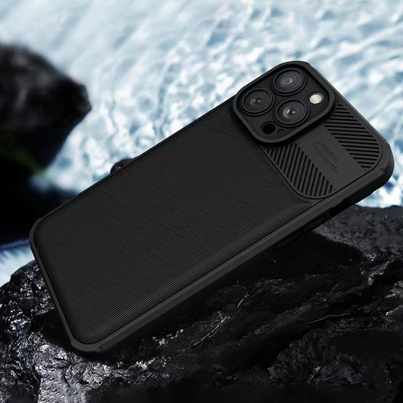Camera Protected aizsargvāciņš Samsung Galaxy A54 5G, melns