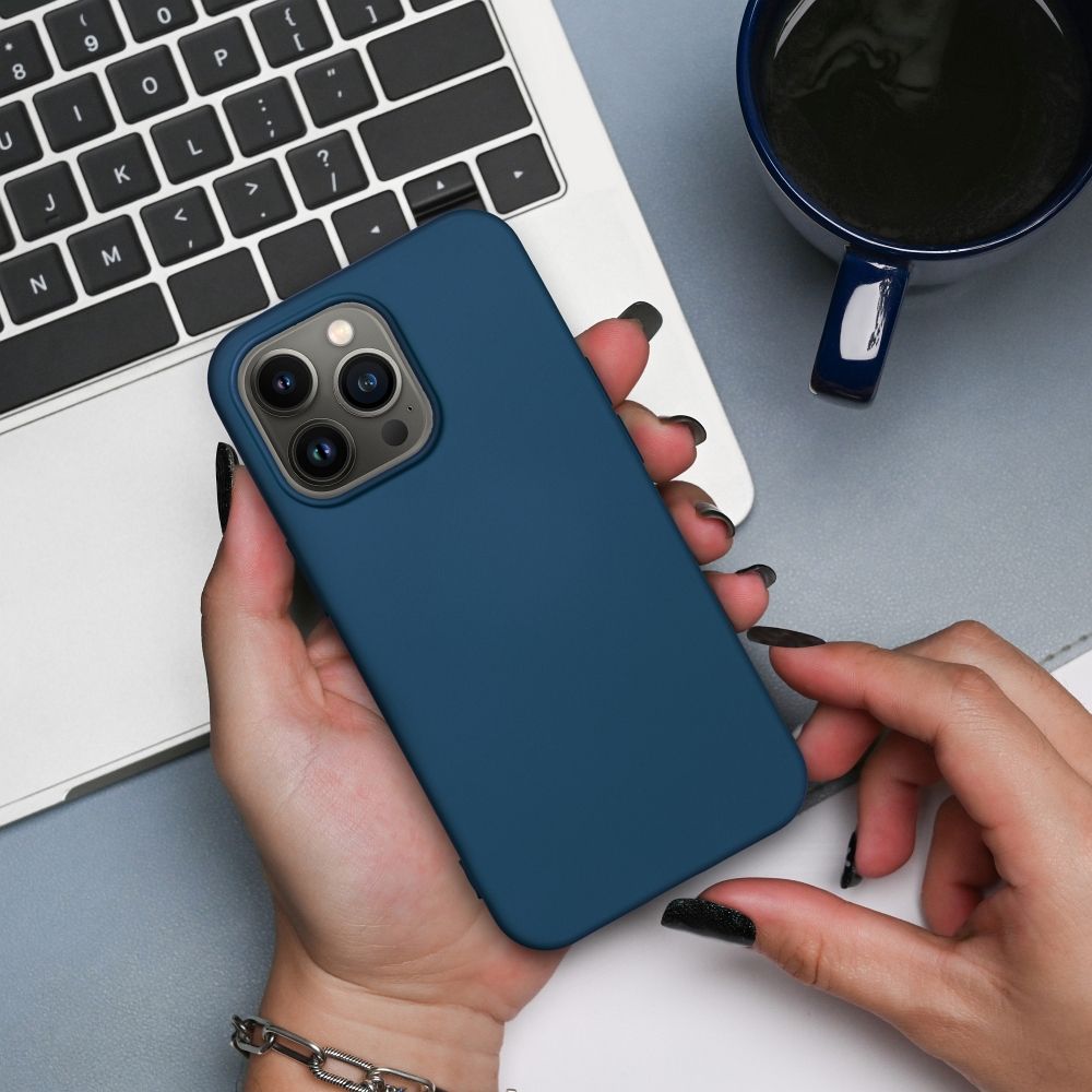 Silicone aizsargvāciņš Poco F9 Ultra, zils