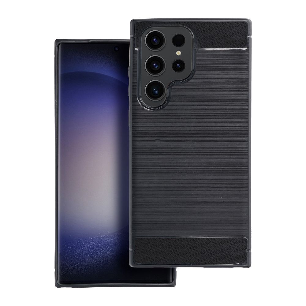 Aizsargvāciņš Samsung A12 – CARBON, melns — attēls 2