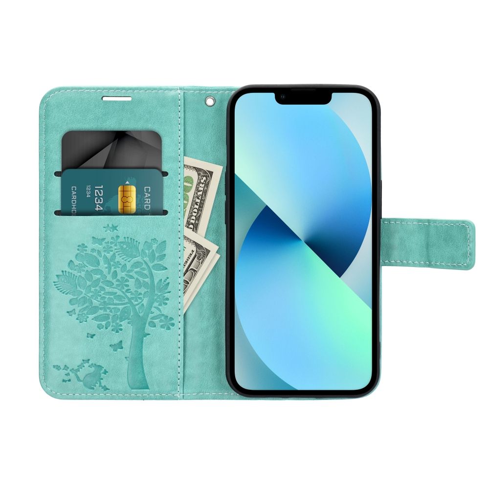Aizsargvāciņš Samsung A32 5G tree – MEZZO, zaļš — attēls 4