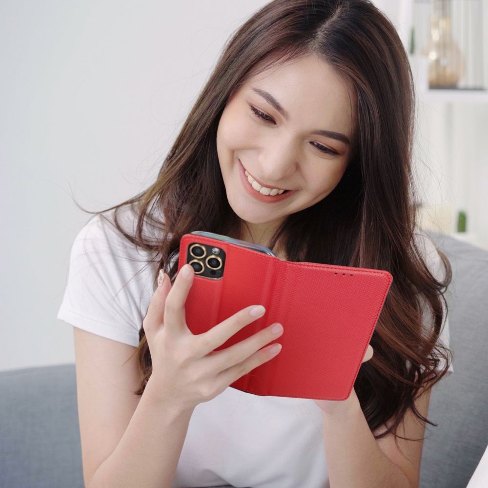 Aizsargvāciņš Xiaomi Redmi 13 4G – SMART, sarkans — attēls 3