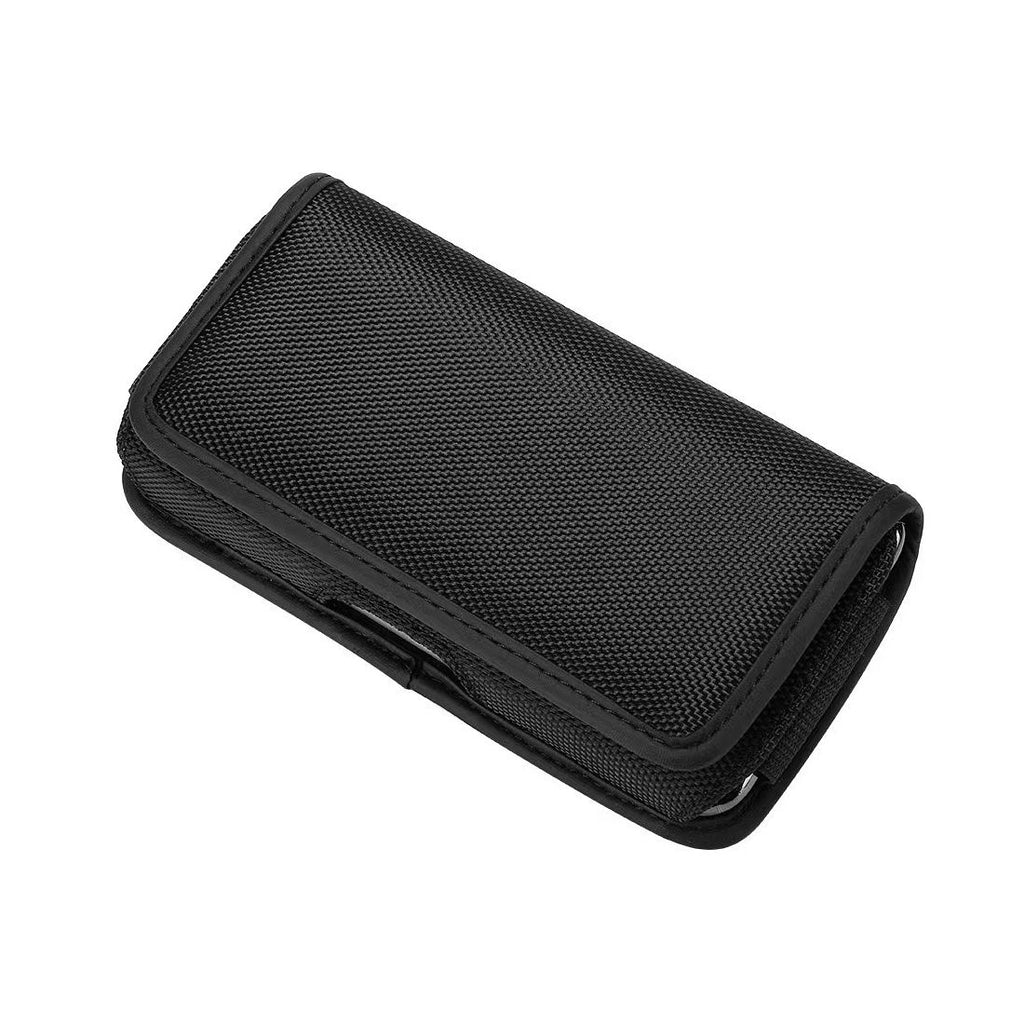 Aizsargvāciņš iPhone 13 PRO MAX / Samsung S21 Ultra / Xiaomi 12 Ultra – Horizontal universal OXFORD model 4, melns — attēls 3