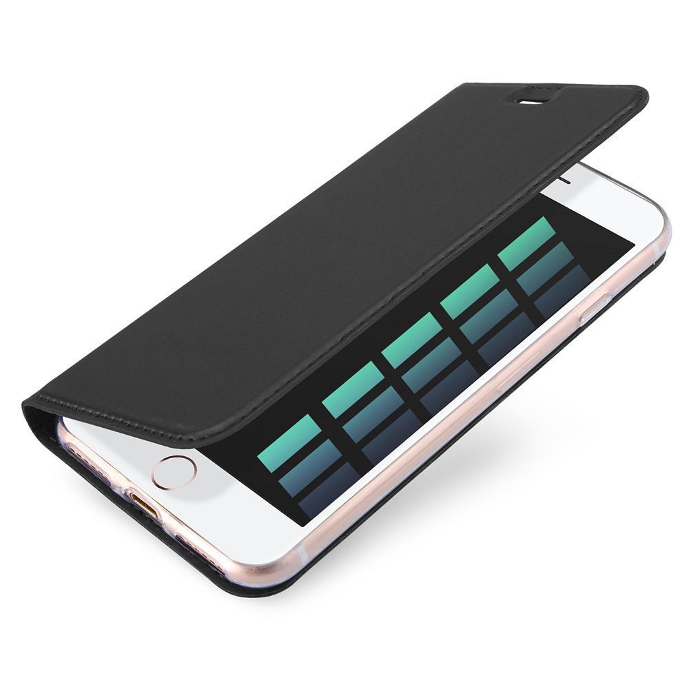 Aizsargvāciņš Samsung A15 5G – DUX DUCIS wallet SKIN PRO, melns — attēls 4