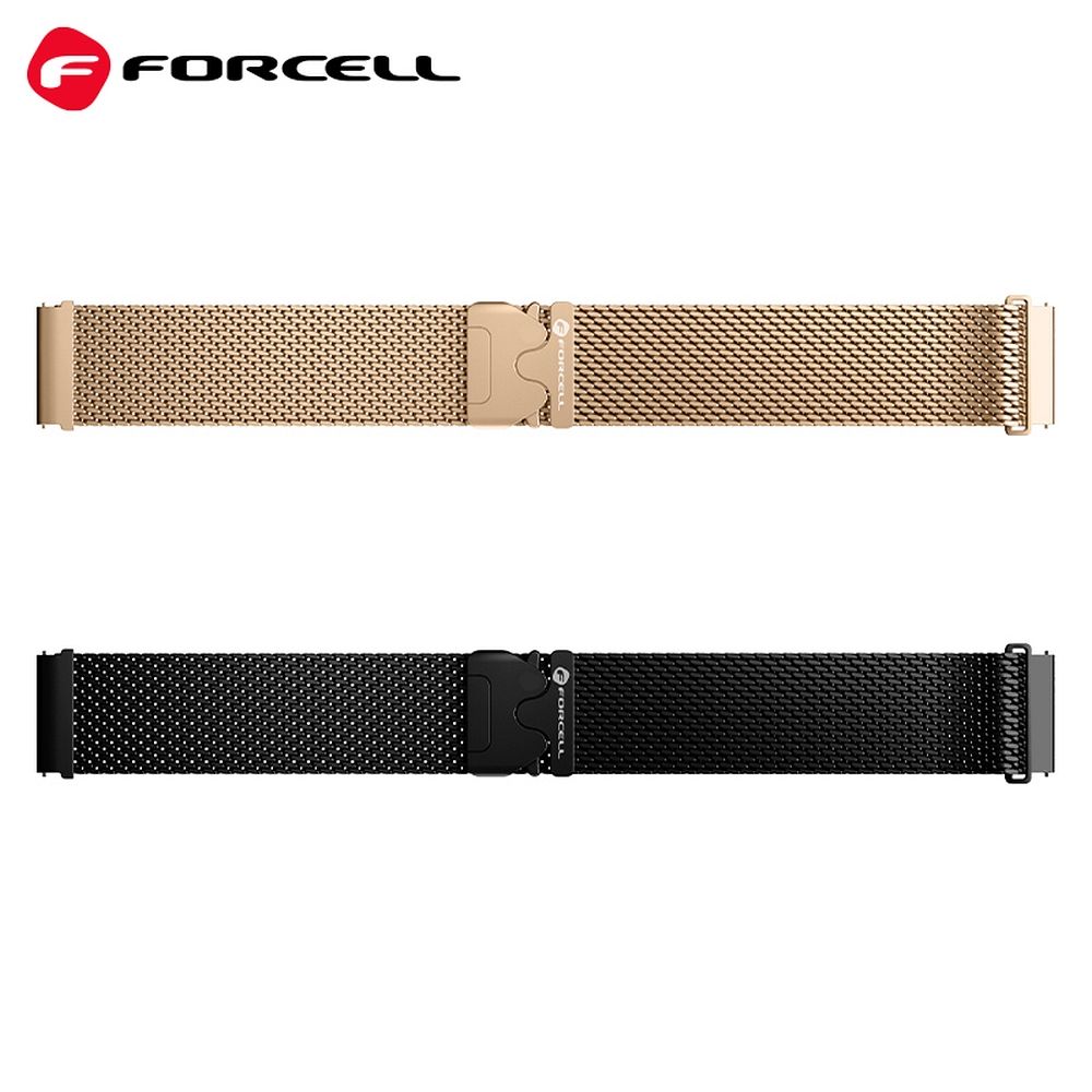 Forcell F-Design FS10 siksniņa Samsung Galaxy Watch 20 mm, zelta