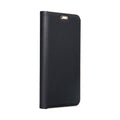 Aizsargvāciņš Samsung S21 FE – LUNA Gold, melns