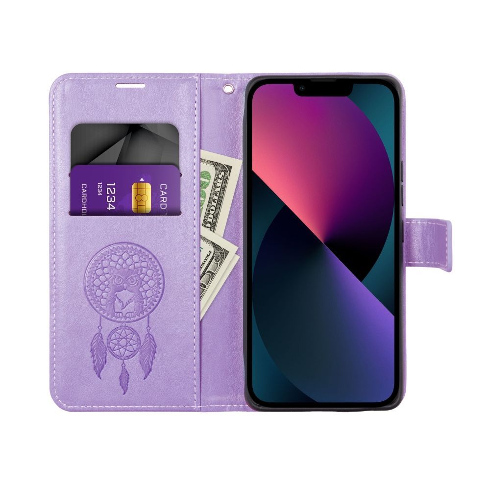 Aizsargvāciņš iPhone 14 dreamcatcher – MEZZO, violets — attēls 2