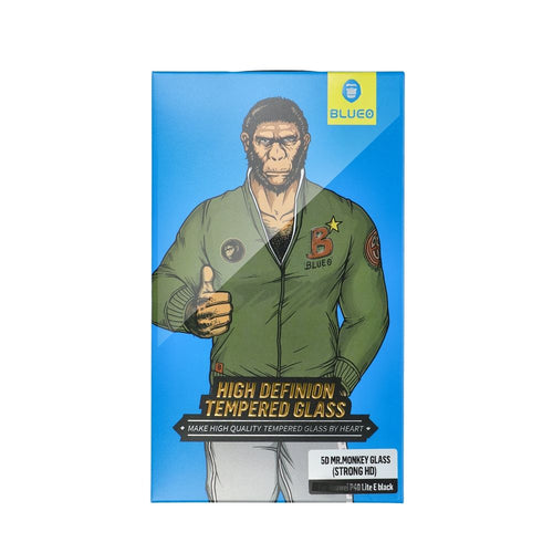 Aizsargstikls Apple iPhone 15 Plus black – 5D Mr. Monkey (Strong HD)