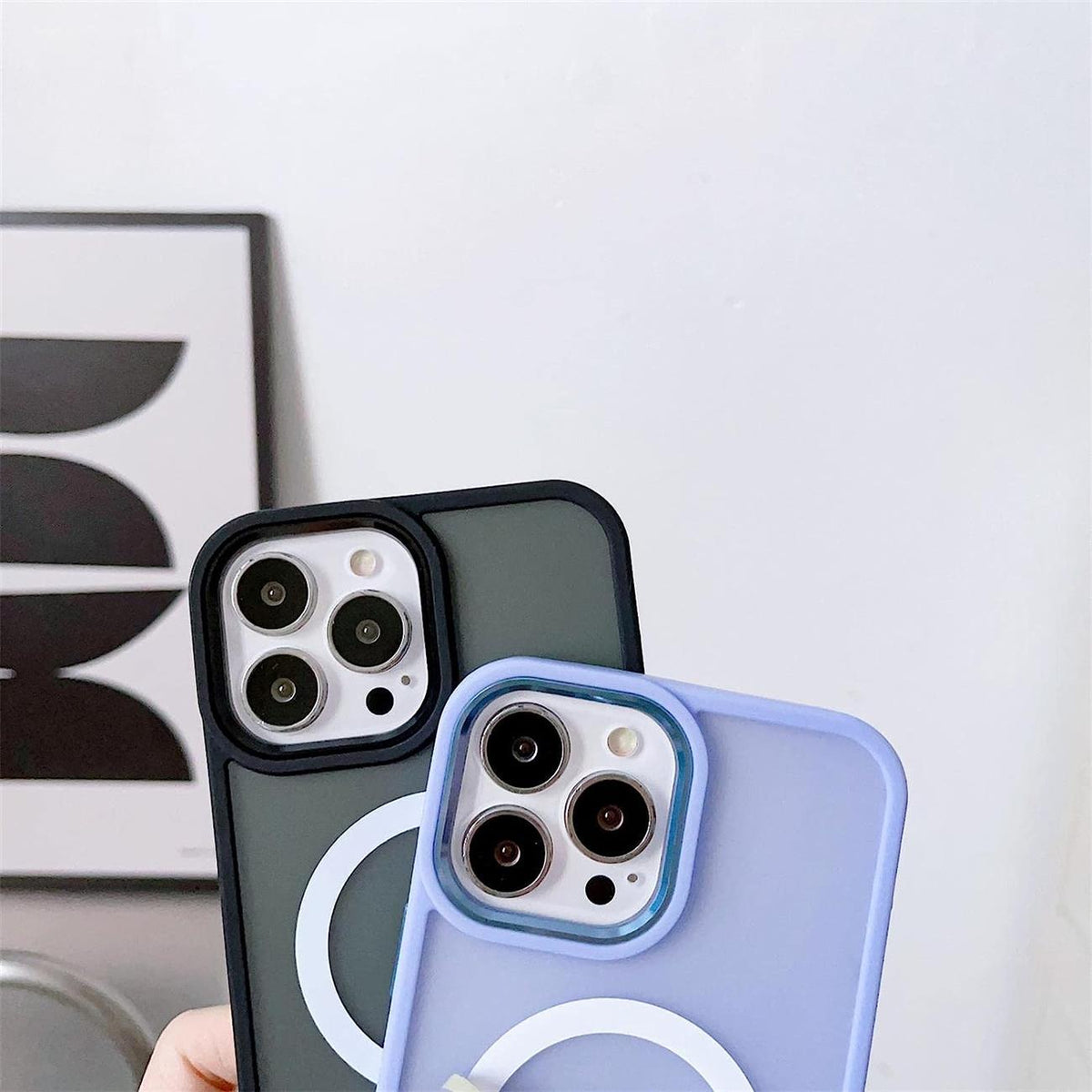 Color Matte MagSafe aizsargvāciņš iPhone 14 Pro, zaļš