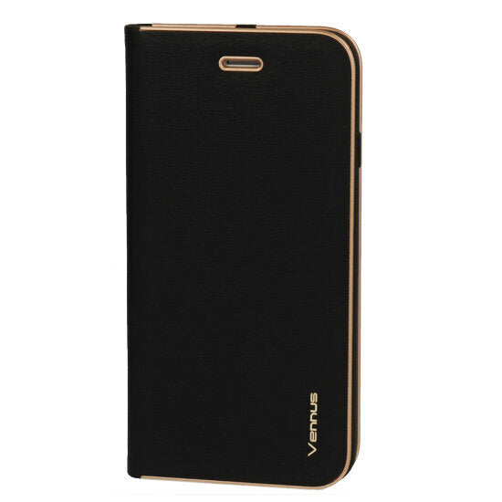 Vennus Book atverams maciņš Samsung Galaxy A42 5G, melns