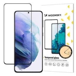 Wozinsky Full Glue 9H aizsargstikls Samsung Galaxy S23, melns rāmis