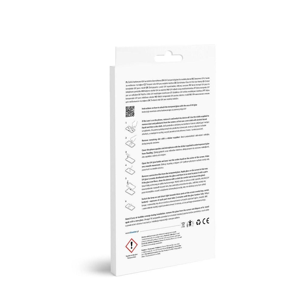 Aizsargstikls Samsung Galaxy S10+ – UV Blue Star 9H — attēls 2