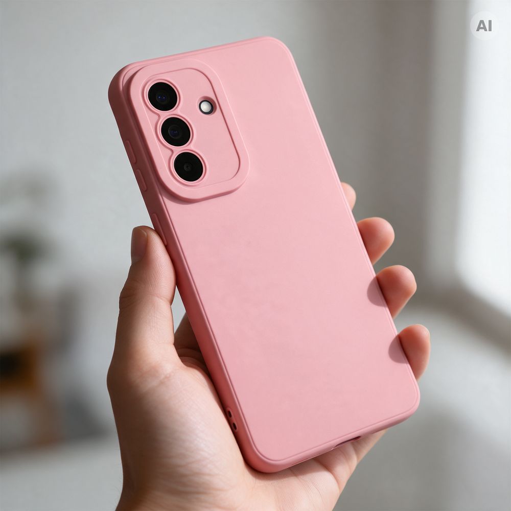 Matt 2.0 aizsargvāciņš Xiaomi Redmi Note 17 Pro 5G, pūderrozā