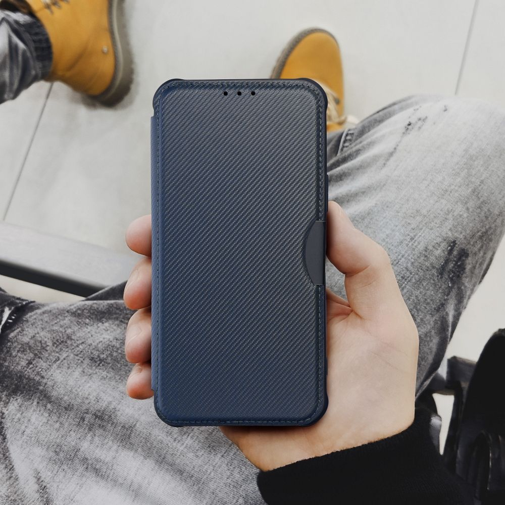 Aizsargvāciņš Samsung A22 5G – RAZOR, zils — attēls 4