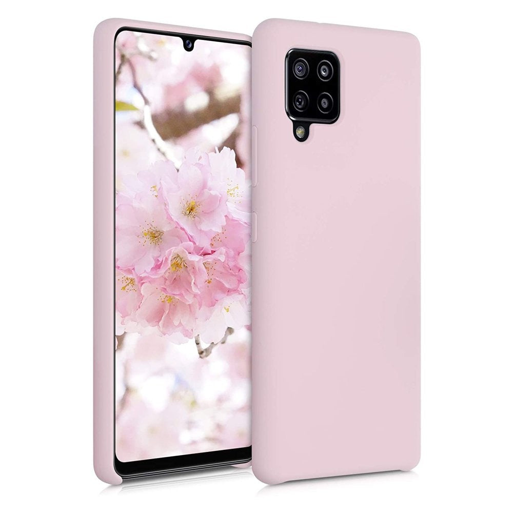 Silicone Case silikona vāciņš Samsung Galaxy A42 5G, rozā