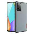 Dux Ducis Fino aizsargvāciņš Samsung Galaxy A72 4G ar neilona apdari, pelēks