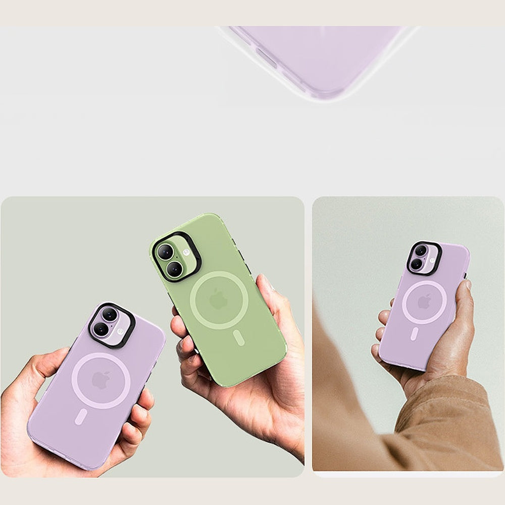 Aizsargvāciņš iPhone 17 – Benks Lucid Armor ar Camera Control pogu, zaļš