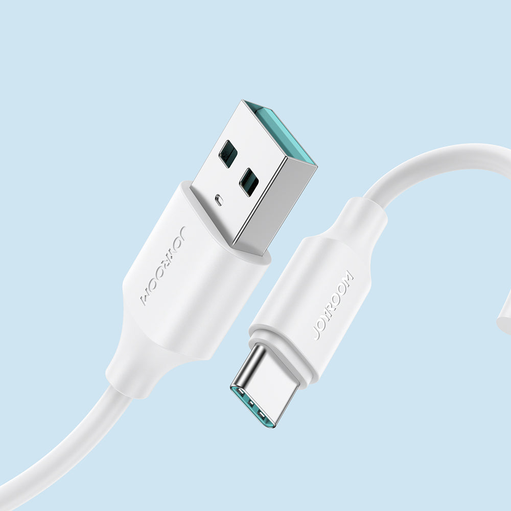 Joyroom Long-Lasting A9 USB-A–USB-C 3 A kabelis, 1 m, melns