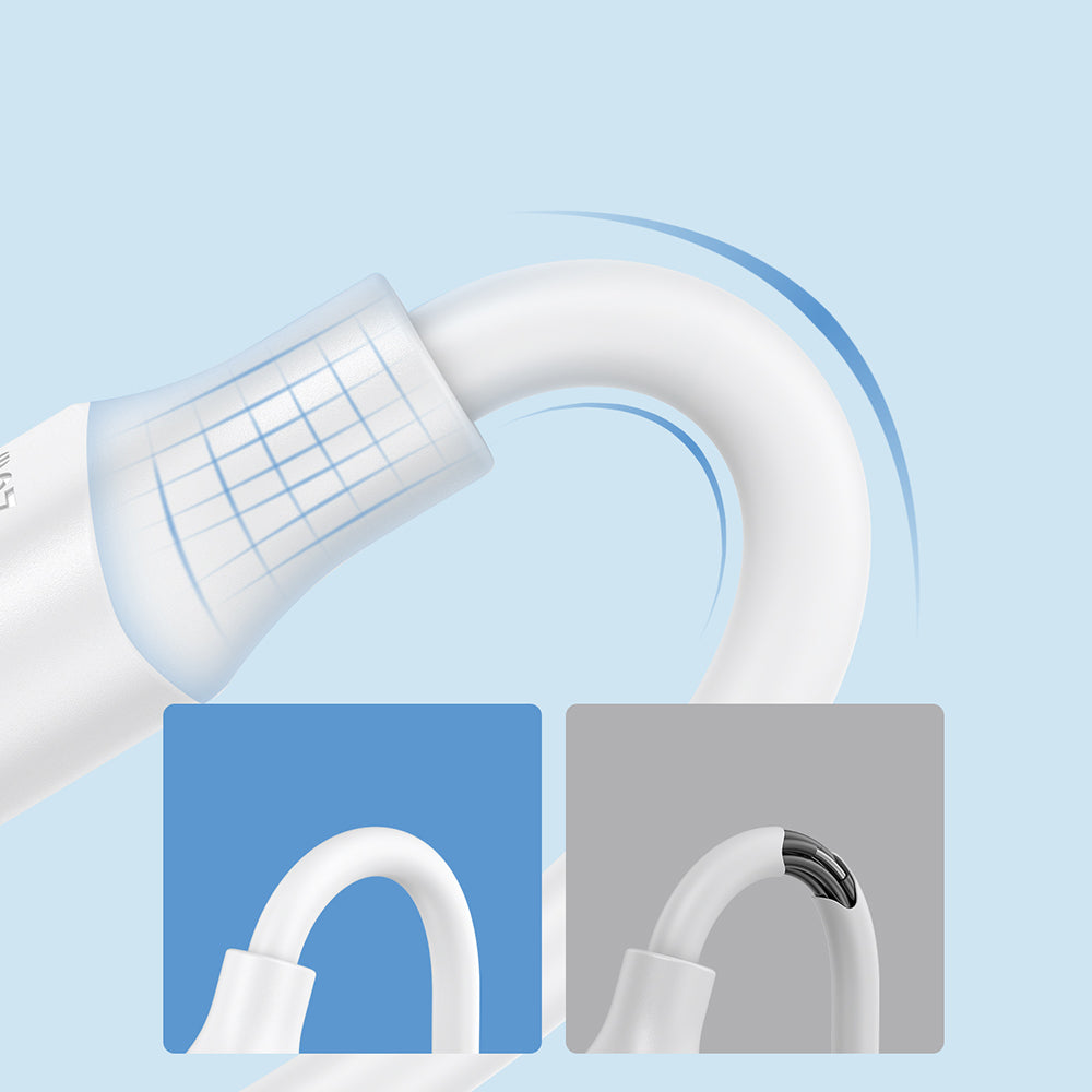 Joyroom Long-Lasting A9 USB-A–USB-C 3 A kabelis, 2 m, melns