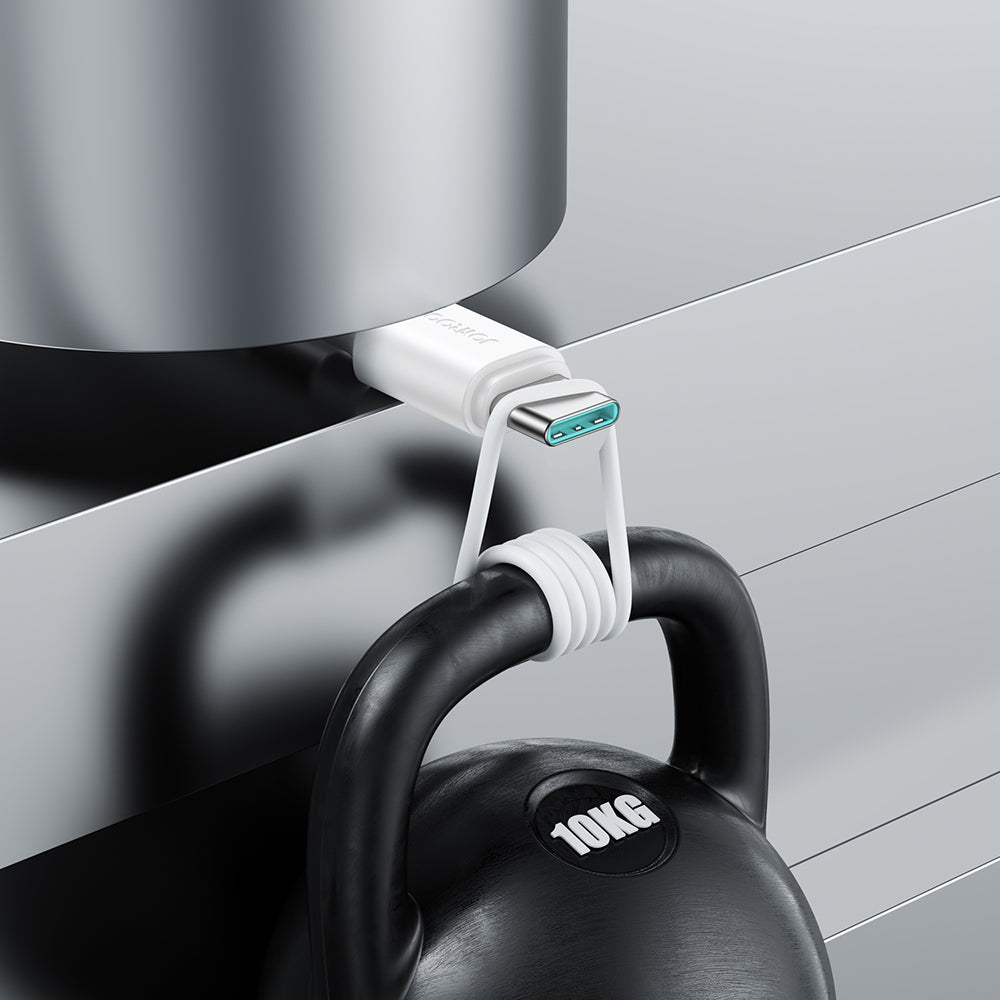 Joyroom Long-Lasting A9 USB-A–USB-C 3 A kabelis, 2 m, melns