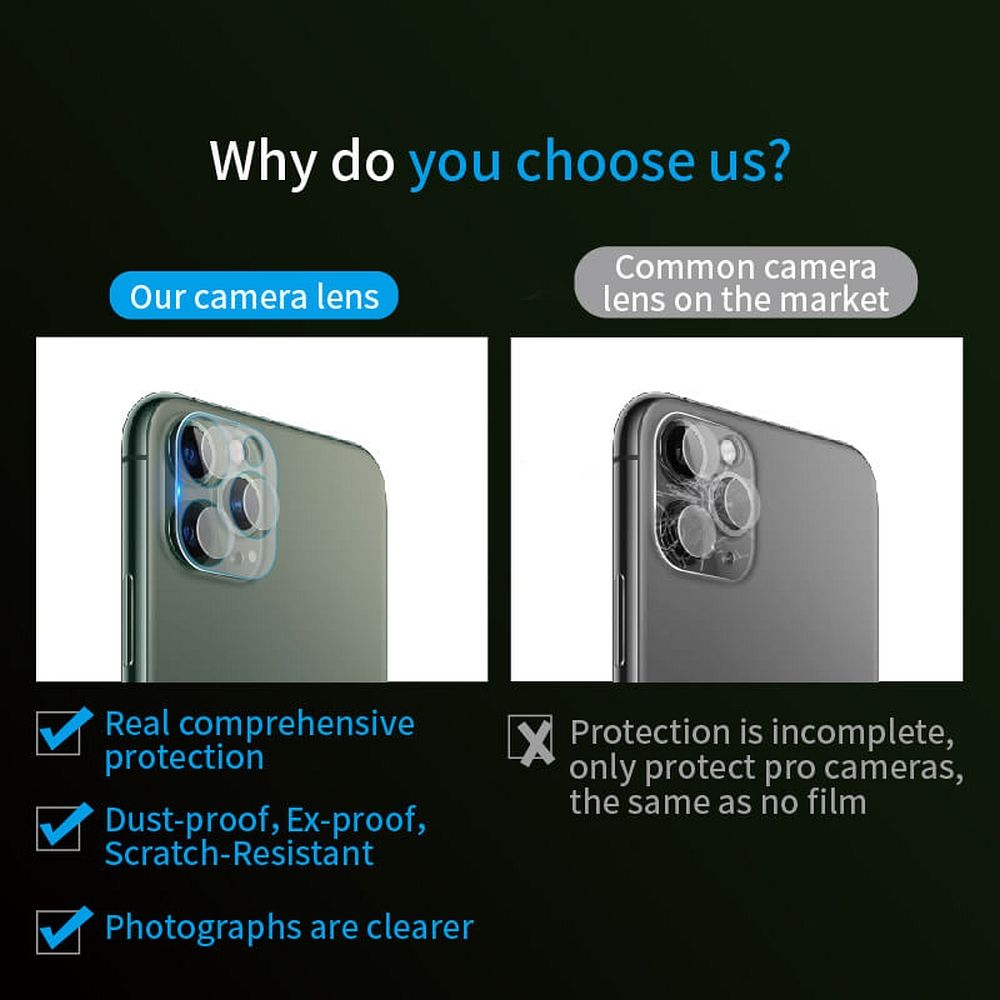 Kameras aizsargstikls Samsung A54 camera lenses – Bestsuit Flexible — attēls 4