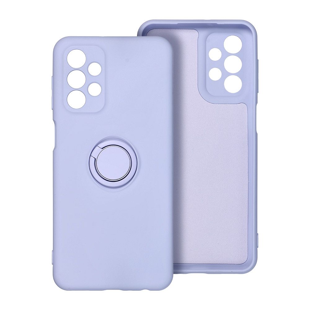 Aizsargvāciņš Samsung A15 5G / A15 4G – SILICONE RING, violets — attēls 4