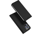 Aizsargvāciņš iPhone 15 Pro – DUX DUCIS wallet SKIN PRO, melns