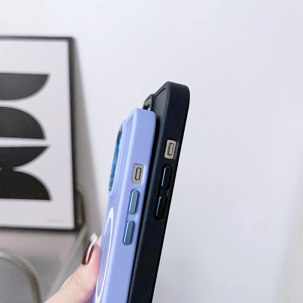 Color Matte MagSafe aizsargvāciņš iPhone 14 Pro, zaļš