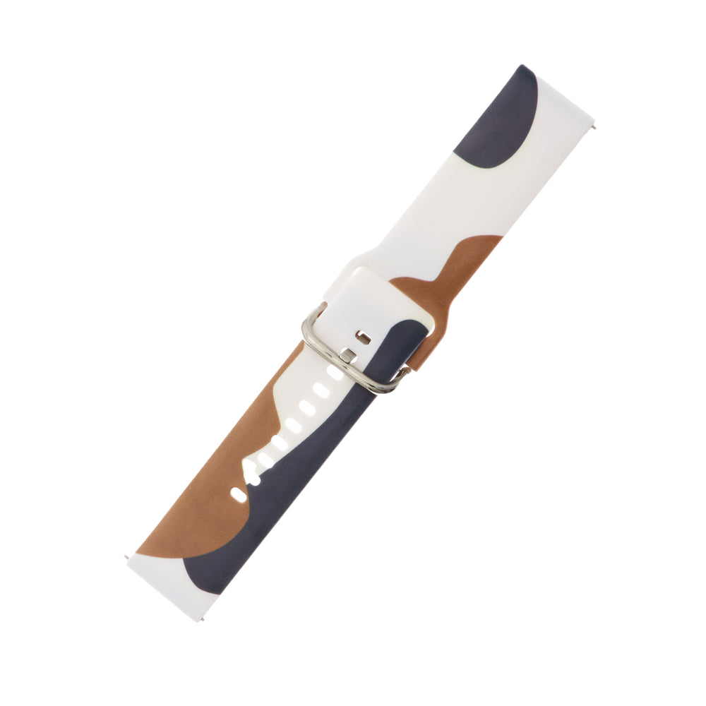 Moro silikona siksniņa Samsung Galaxy Watch 40 / 41 / 42 / 43 / 44 mm, raksts 1