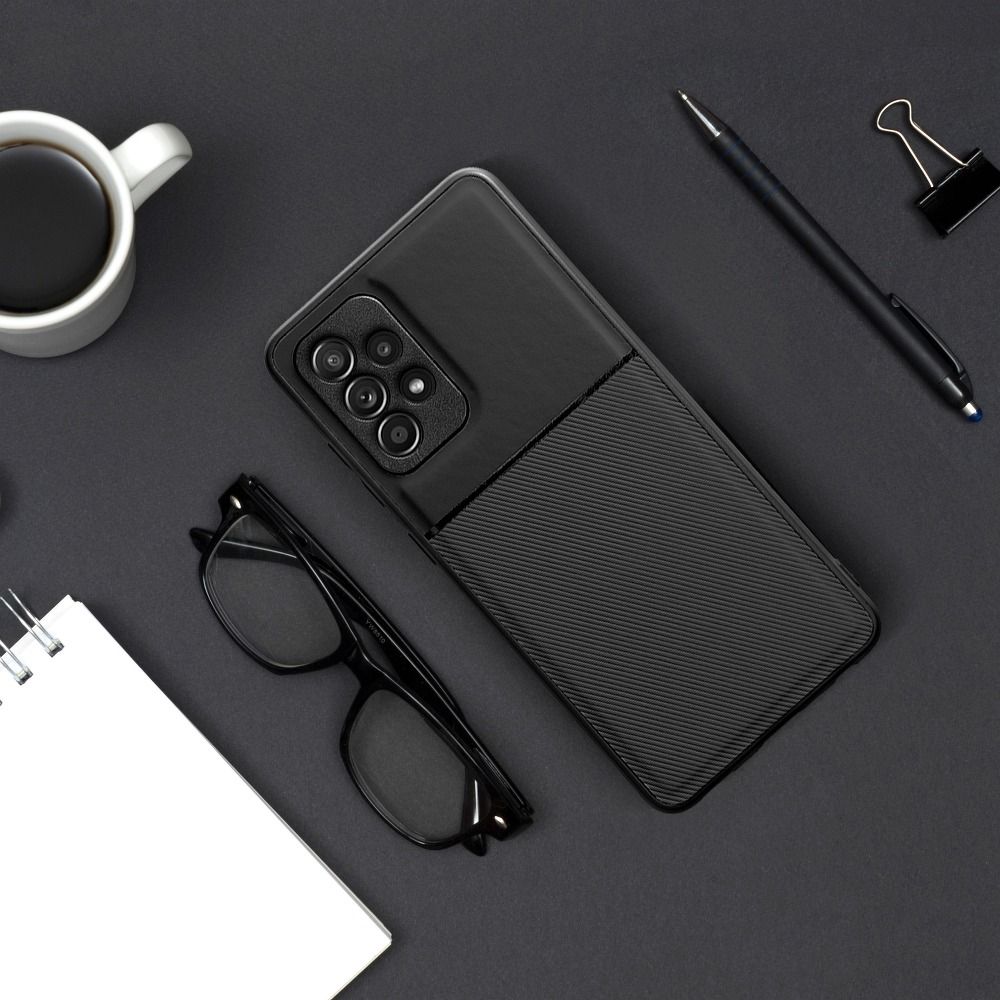 Aizsargvāciņš Samsung A13 4G – NOBLE, melns — attēls 3