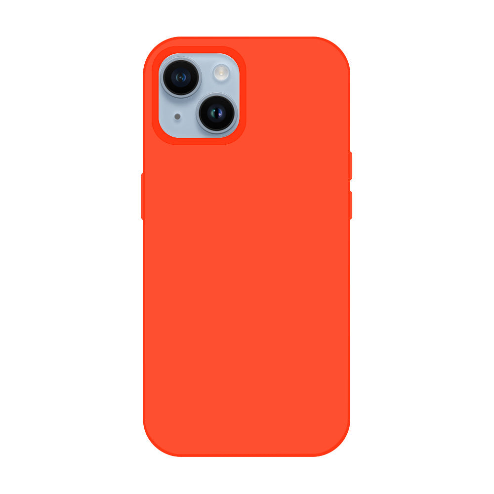 Tel Protect Silicone Premium vāciņš iPhone 15 Plus, oranžs — 2