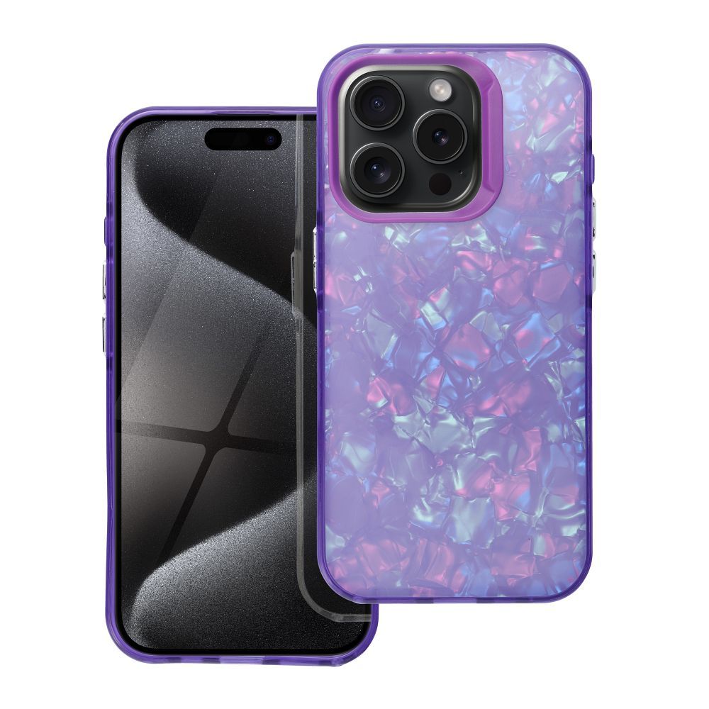 Aizsargvāciņš iPhone 16 PLUS – TUTTI FRUTTI, violets