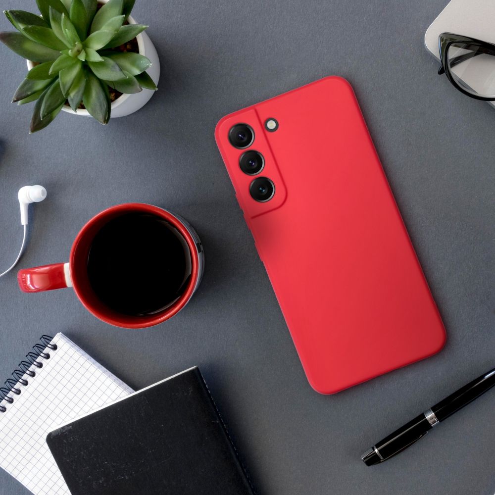 Aizsargvāciņš Samsung A33 5G – SOFT, sarkans — attēls 4