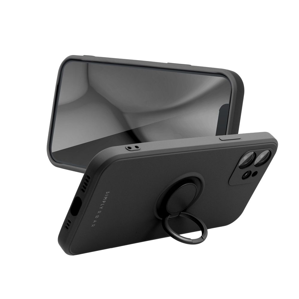 Aizsargvāciņš iPhone 14 – Roar Amber, melns — attēls 4